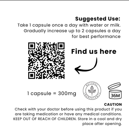 Shilajit 300mg 120 Capsules